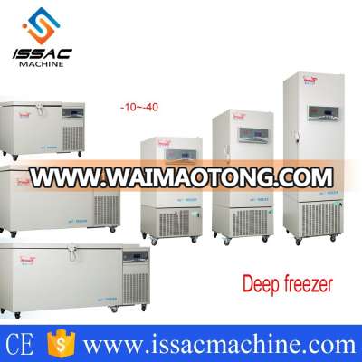 CE certified -10~-40 degree deep Freezer chest freezer laboratory refrigerator freezer