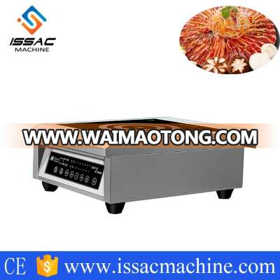 6000W Commercial Flat Electromagnetic Stove Kitchen Induction Cooker Electric 2 Steps Heating Stove For Soup