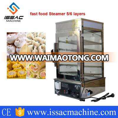 commercial adjustable Salamander Fast food Electric dough food steamer bread steamers